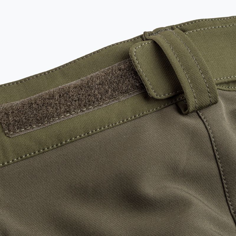Spodnie z membraną męskie Pinewood Abisko d.olive/suede brown 7