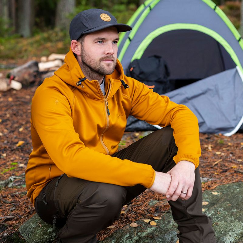 Spodnie z membraną męskie Pinewood Abisko d.olive/suede brown 9
