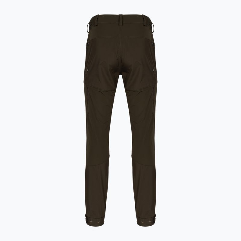 Spodnie z membraną męskie Pinewood Abisko d.olive/suede brown 2
