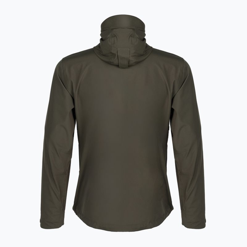 Kurtka przeciwdeszczowa męska Pinewood Abisko/Telluz 3L moss green 2