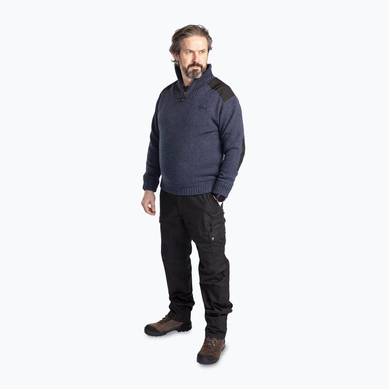 Sweter męski Pinewood Hurricane d.navy mel 2