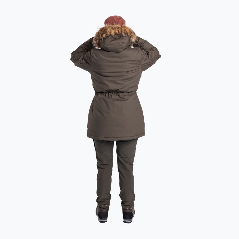 Kurtka zimowa damska Pinewood Finnveden Winter Parka d.olive 2