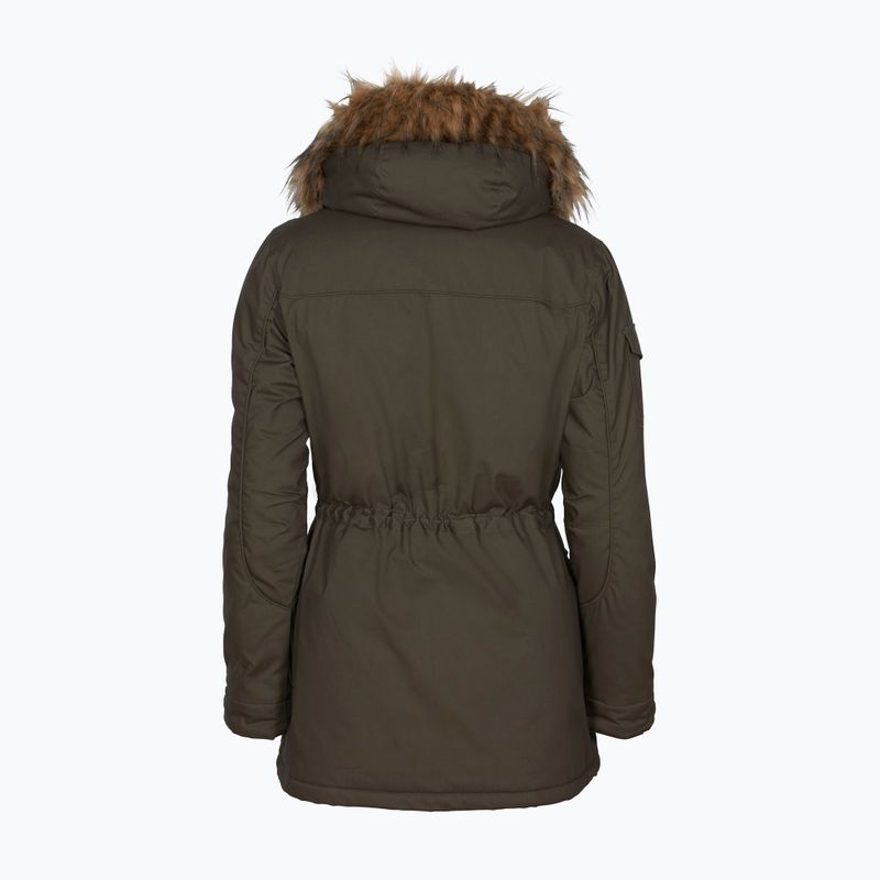 Kurtka zimowa damska Pinewood Finnveden Winter Parka d.olive 12