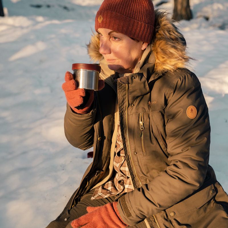 Kurtka zimowa damska Pinewood Finnveden Winter Parka d.olive 13