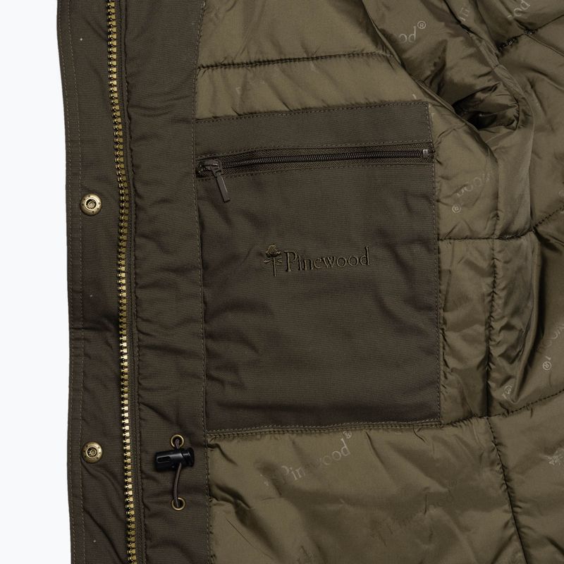 Kurtka zimowa damska Pinewood Finnveden Winter Parka d.olive 10
