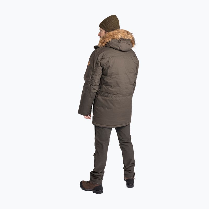 Kurtka zimowa męska Pinewood Finnveden Winter Parka d.olive 3