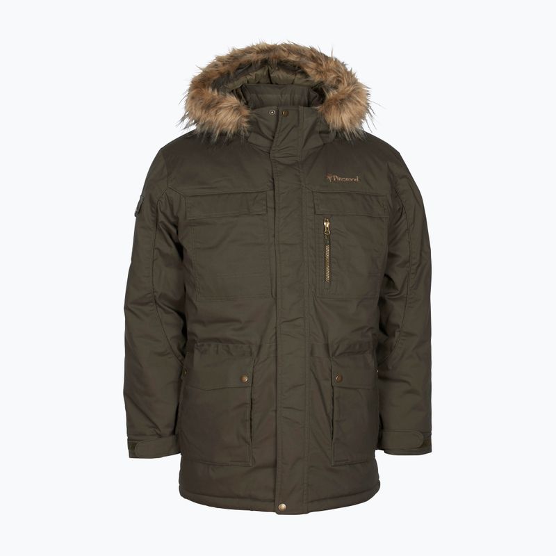 Kurtka zimowa męska Pinewood Finnveden Winter Parka d.olive 9