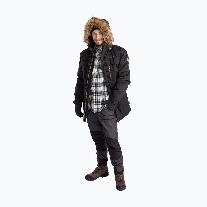 Kurtka zimowa męska Pinewood Finnveden Winter Parka black 2