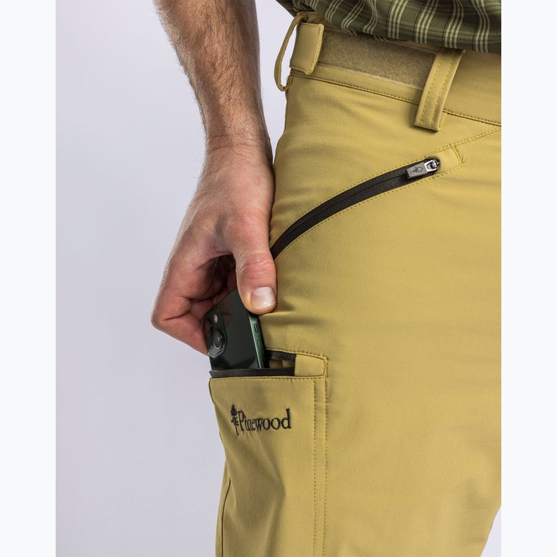 Spodenki trekkingowe męskie Pinewood Abisko Light Stretch golday hay 6