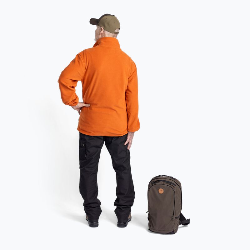 Bluza trekkingowa męska Pinewood Finnveden Fleece burned orange 4