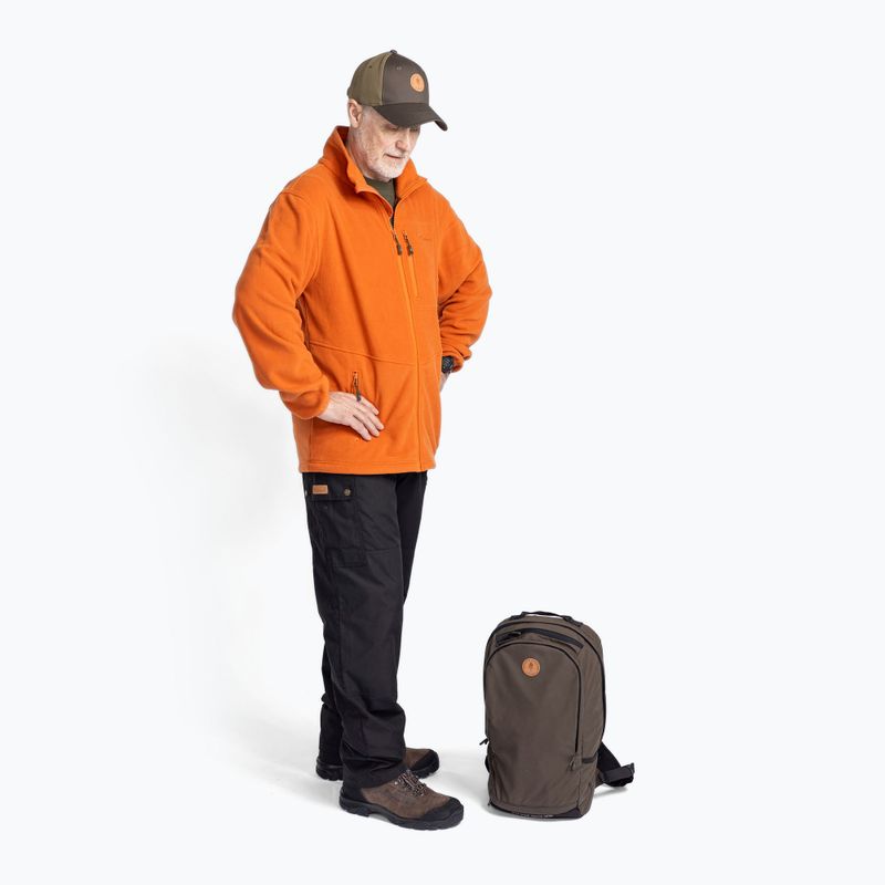 Bluza trekkingowa męska Pinewood Finnveden Fleece burned orange 5