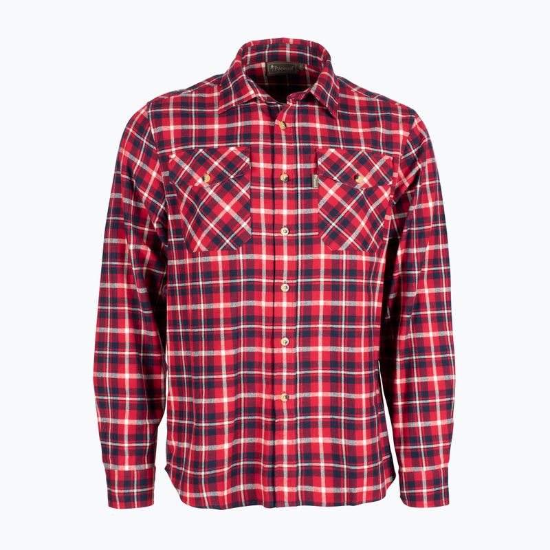 Koszula męska Pinewood Härjedalen red/navy 7