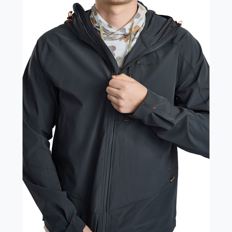 Kurtka przeciwwiatrowa męska Pinewood Finnveden Sports Light ash grey 4