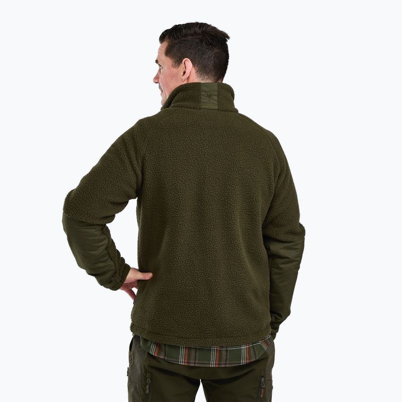 Kurtka męska Pinewood Pile Fleece moss green 2
