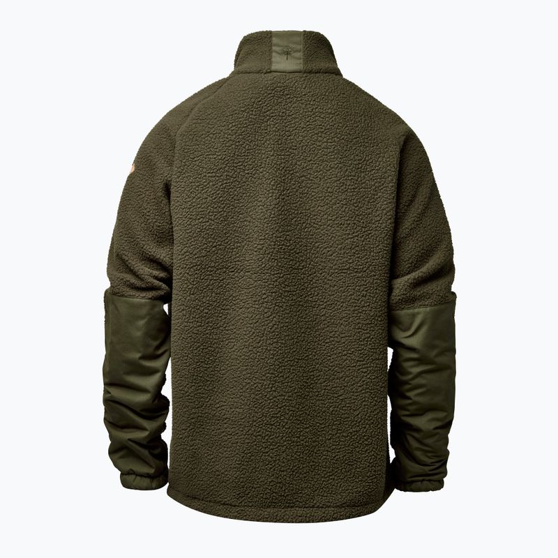 Kurtka męska Pinewood Pile Fleece moss green 7