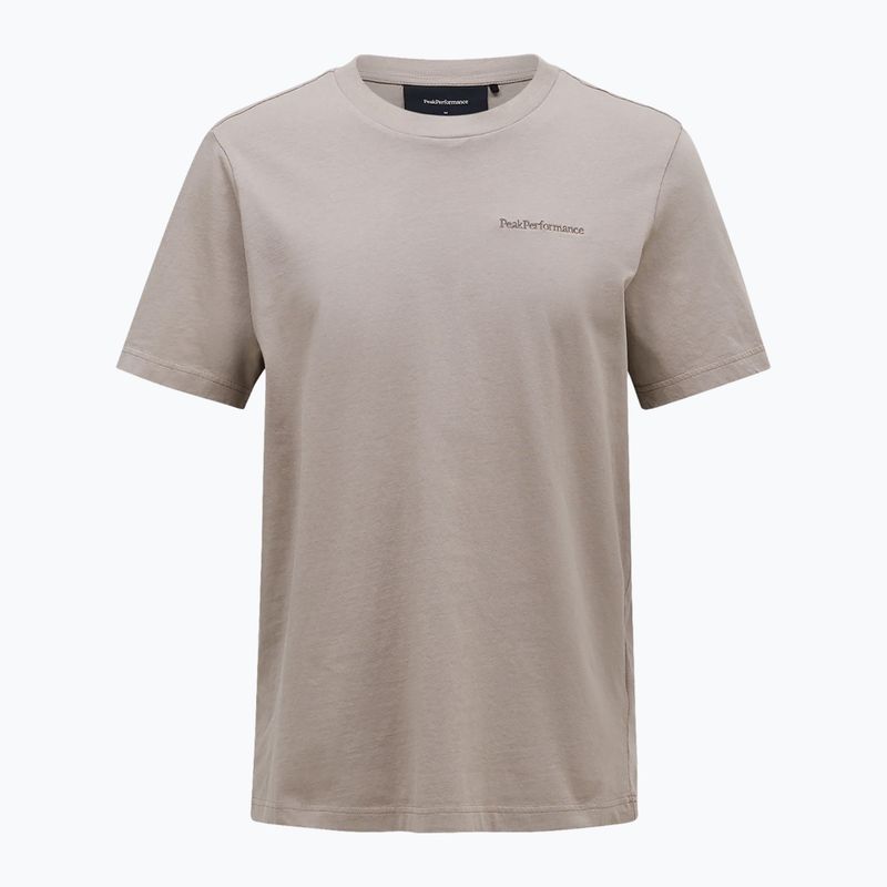 Koszulka męska Peak Performance Original Small Logo Tee avid beige 3