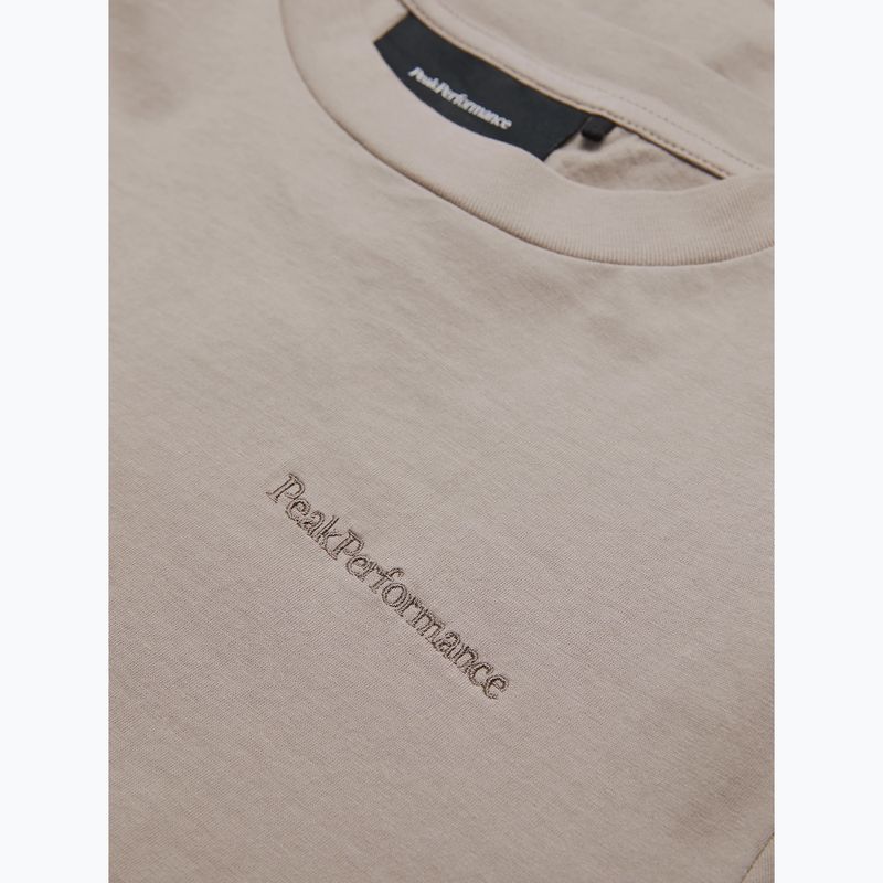 Koszulka męska Peak Performance Original Small Logo Tee avid beige 5
