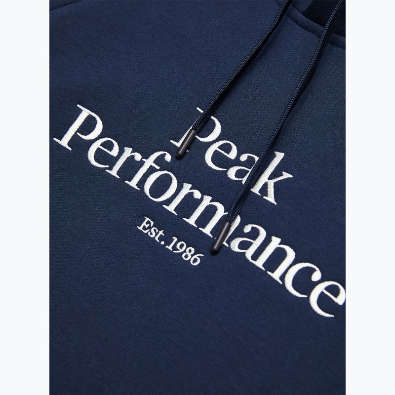 Bluza męska Peak Performance Original Hood blue shadow 4