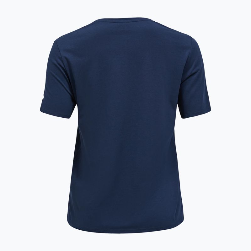 Koszulka damska Peak Performance Explore Logo blue shadow 4
