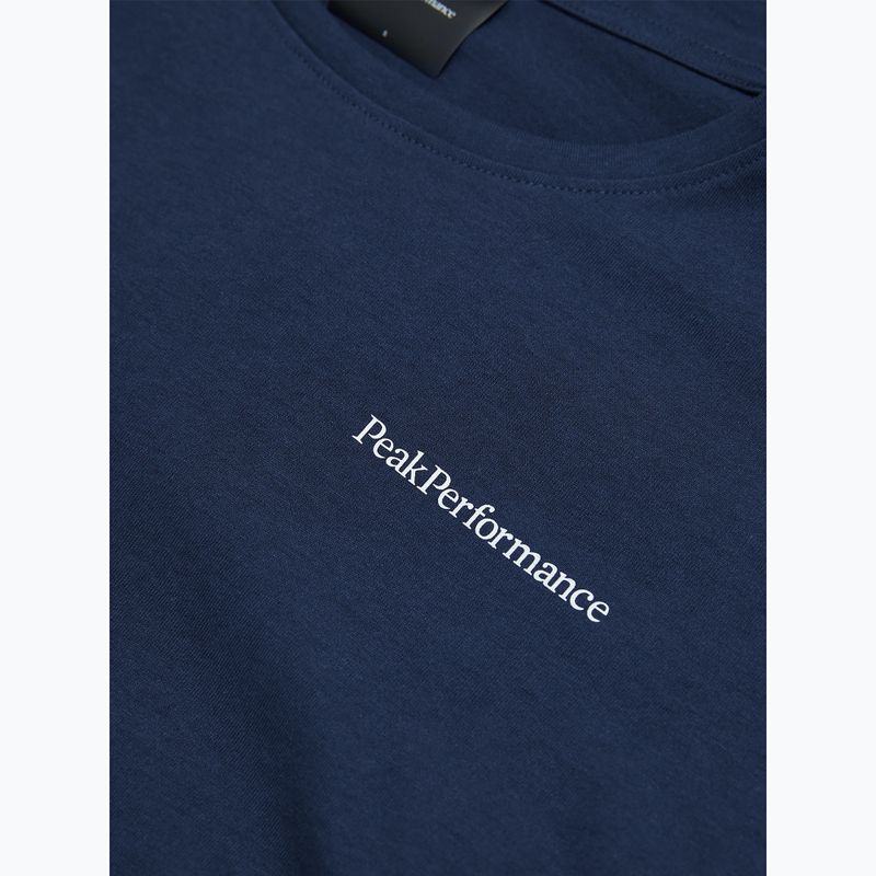 Koszulka damska Peak Performance Explore Logo blue shadow 6