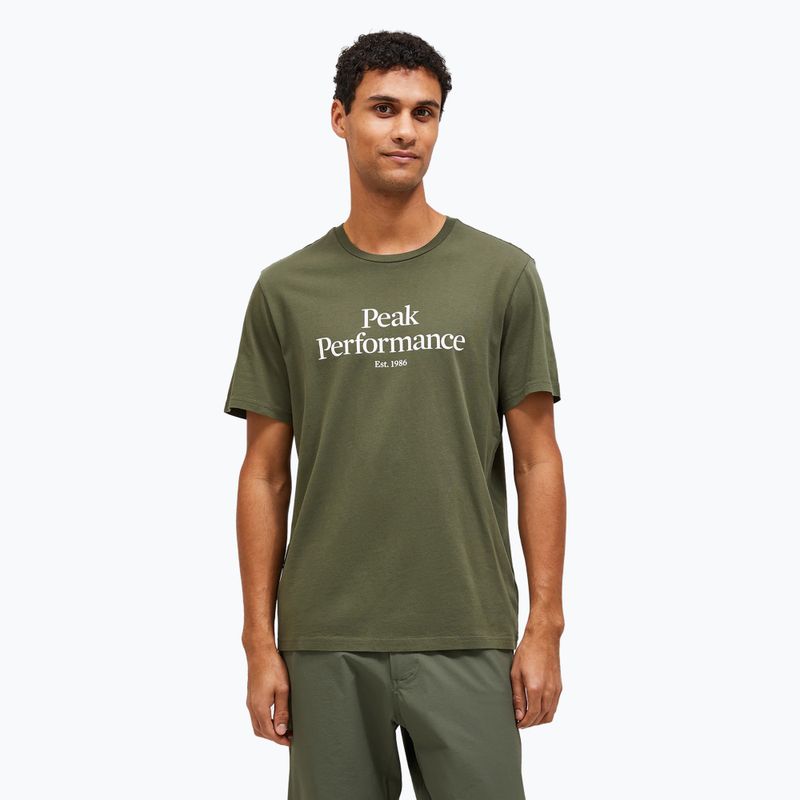 Koszulka męska Peak Performance Original Tee pina needle