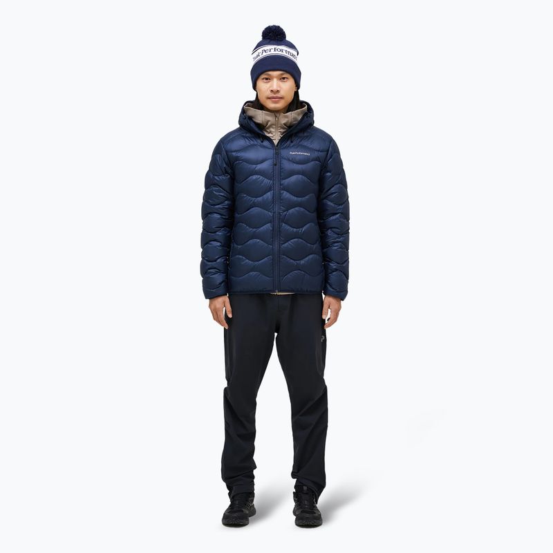 Kurtka puchowa męska Peak Performance Helium Down Hood blue shadow 2