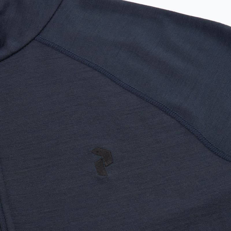 Bluza termoaktywna męska Peak Performance Magic Half Zip blue shadow 3