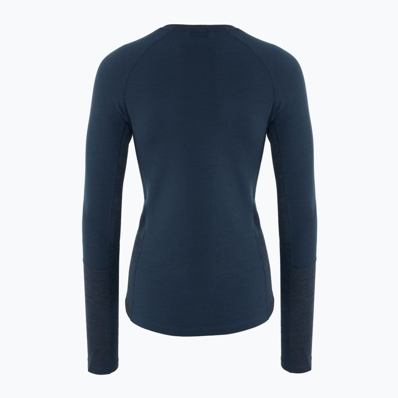 Bluza termoaktywna damska Peak Performance Magic Crew blue shadow 2