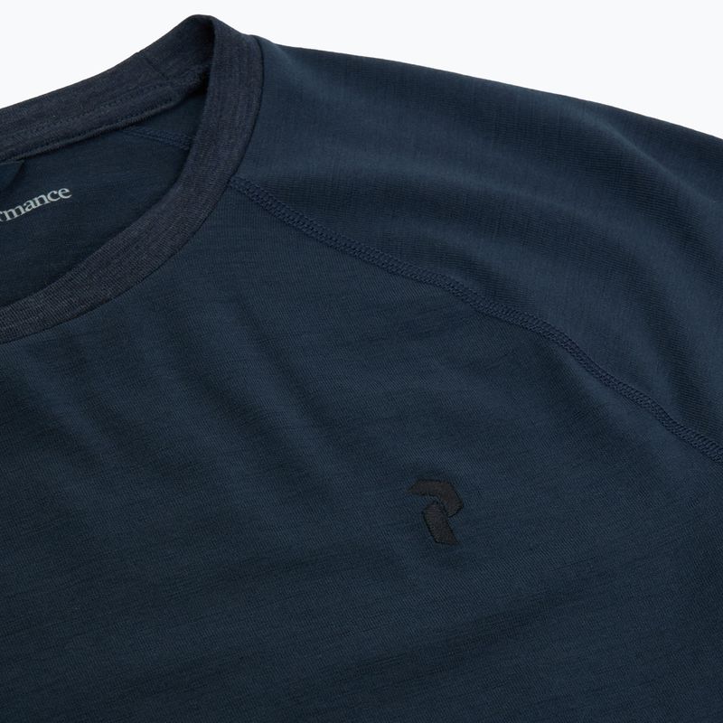 Bluza termoaktywna damska Peak Performance Magic Crew blue shadow 3