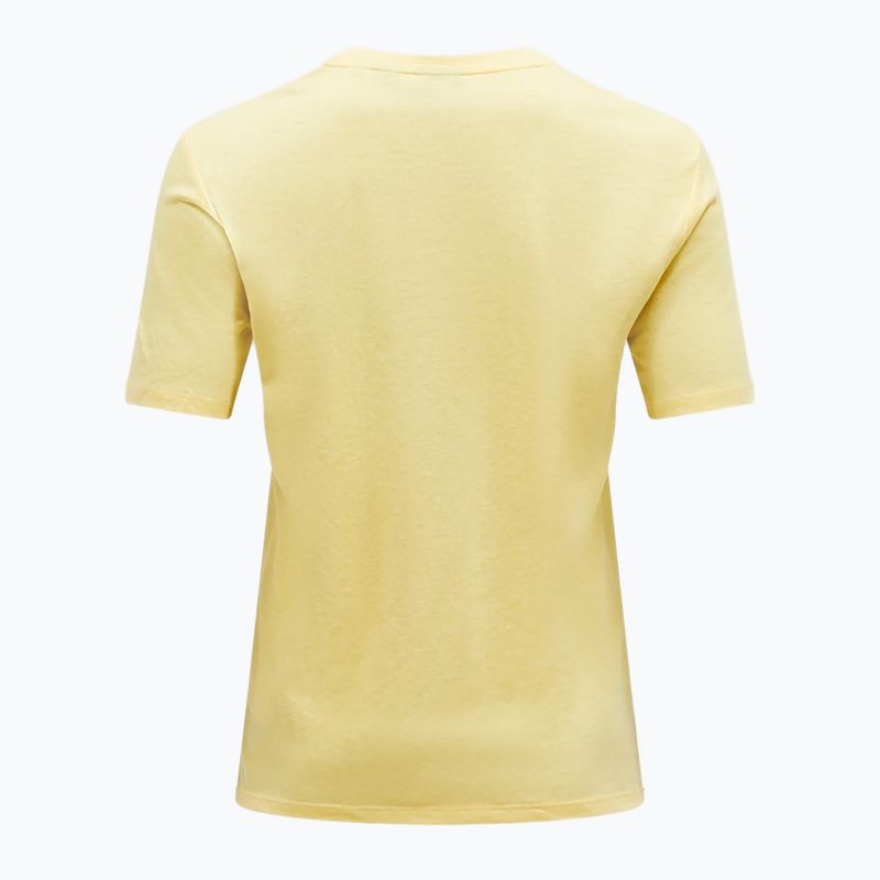 Koszulka damska Peak Performance Explore Graphic mellow yellow 4