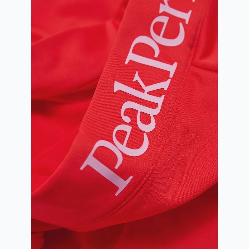 Bluza damska Peak Performance Rider Tech Zip Hood brilliant red 7