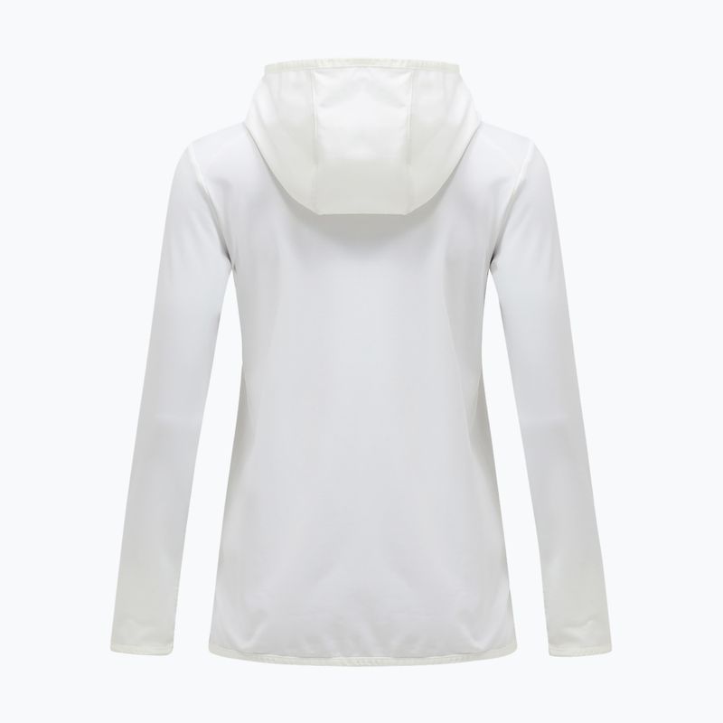 Bluza trekkingowa damska Peak Performance Light Zip Hood off white 4