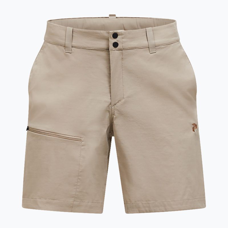 Spodenki trekkingowe damskie Peak Performance Iconiq avid/beige 3