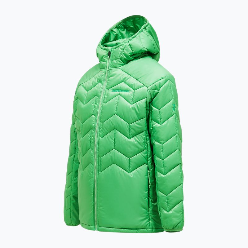 Kurtka ocieplana męska Peak Performance Elevate Liner Hood peppermint 9