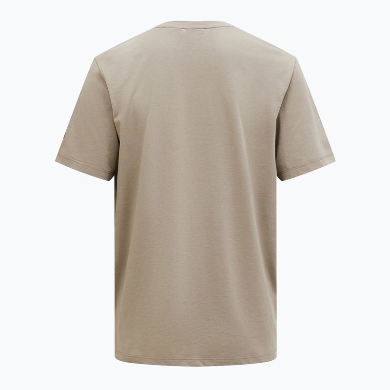Koszulka męska Peak Performance Explore Logo avid beige 4