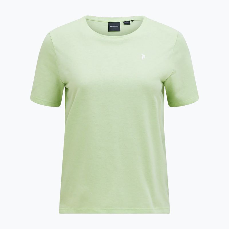 Koszulka damska Peak Performance Explore Graphic vivid green 3