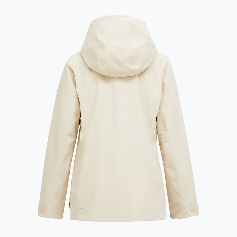 Kurtka narciarska damska Peak Performance Whitelight APX sand fog 2