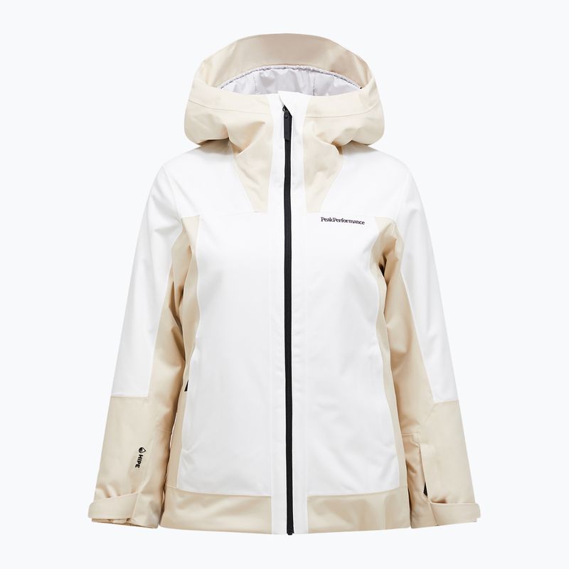 Kurtka narciarska damska Perak Performance Rider Tech Insulated sand fog/off wihte 6