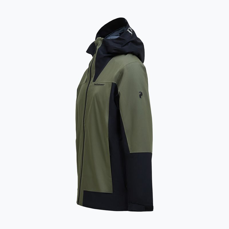 Kurtka narciarska męska Peak Performance Rider Tech Insulated pine needle/black 12