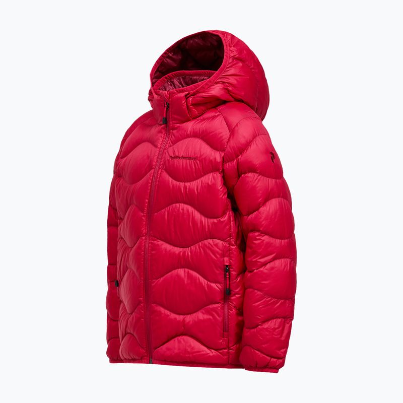 Kurtka puchowa dziecięca Peak Performance Helium Down tech burgundy/vertical zenith 3
