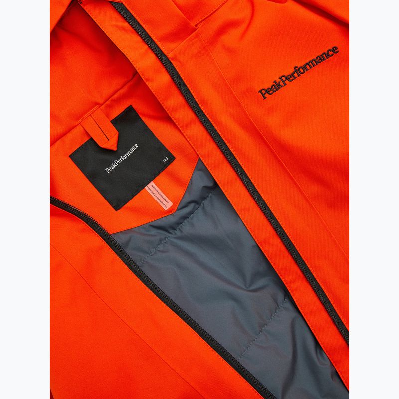 Kurtka narciarska dziecięca Peak Performance JR Maroon Insulated solar burst 4