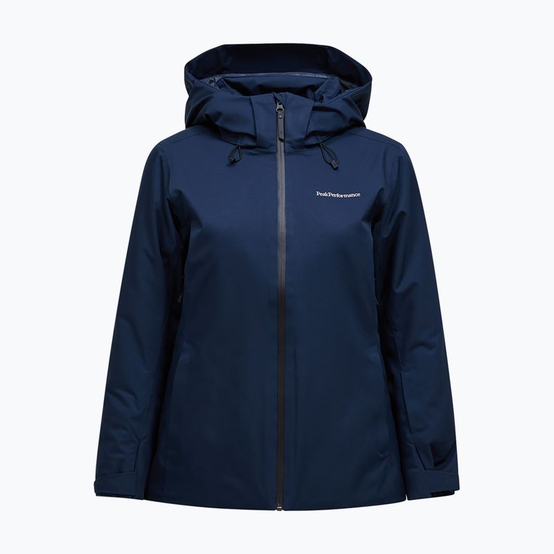 Kurtka narciarska damska Peak Performance Anima Insulated blue shadow