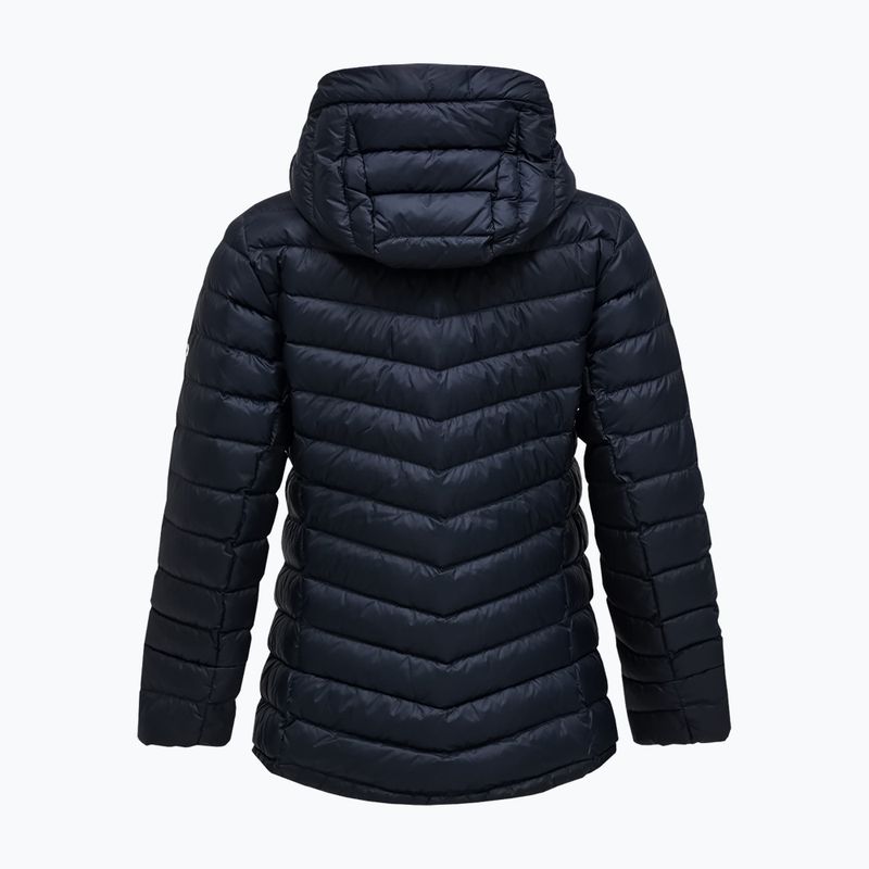 Kurtka puchowa damska Peak Performance Frost Down Hood Jacket Black 2