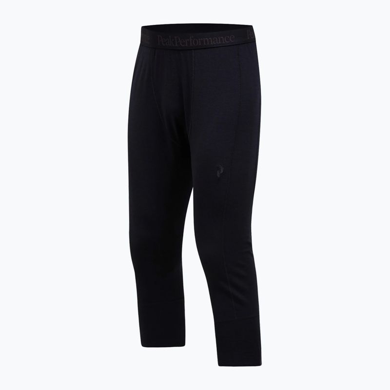 Spodnie termoaktywne męskie Peak Performance Magic 3/4 Johns Long Wool-Blend Baselayer black/black 5