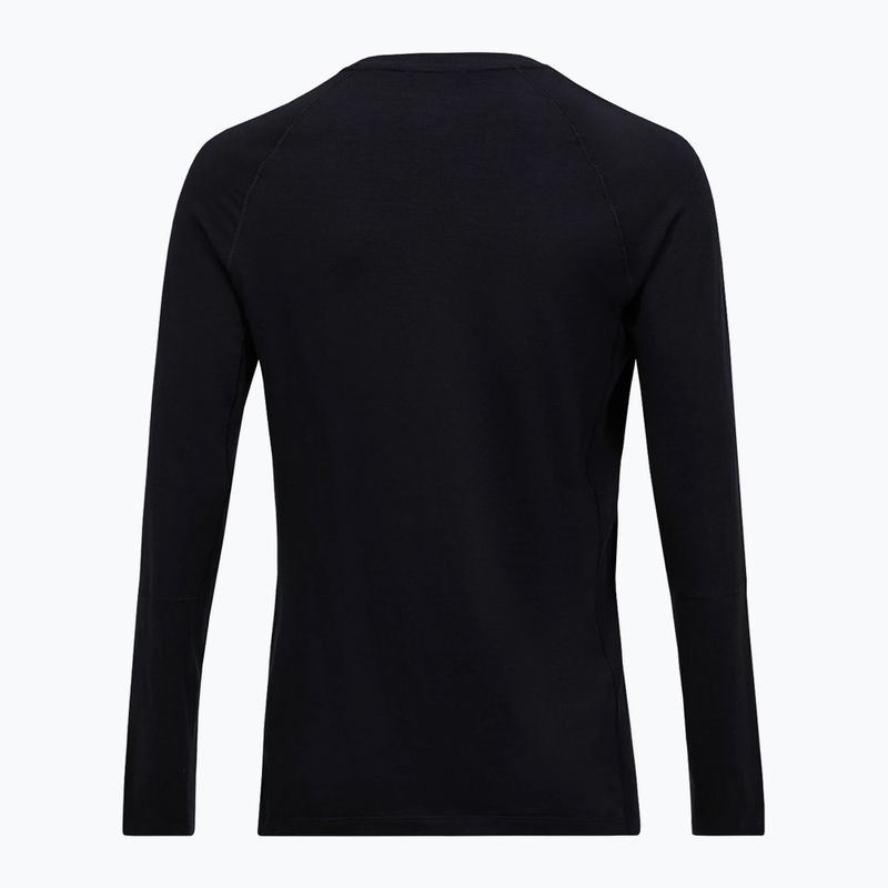 Bluza termoaktywna męska Peak Performance Magic Crew Wool-Blend Baselayer black/black 4