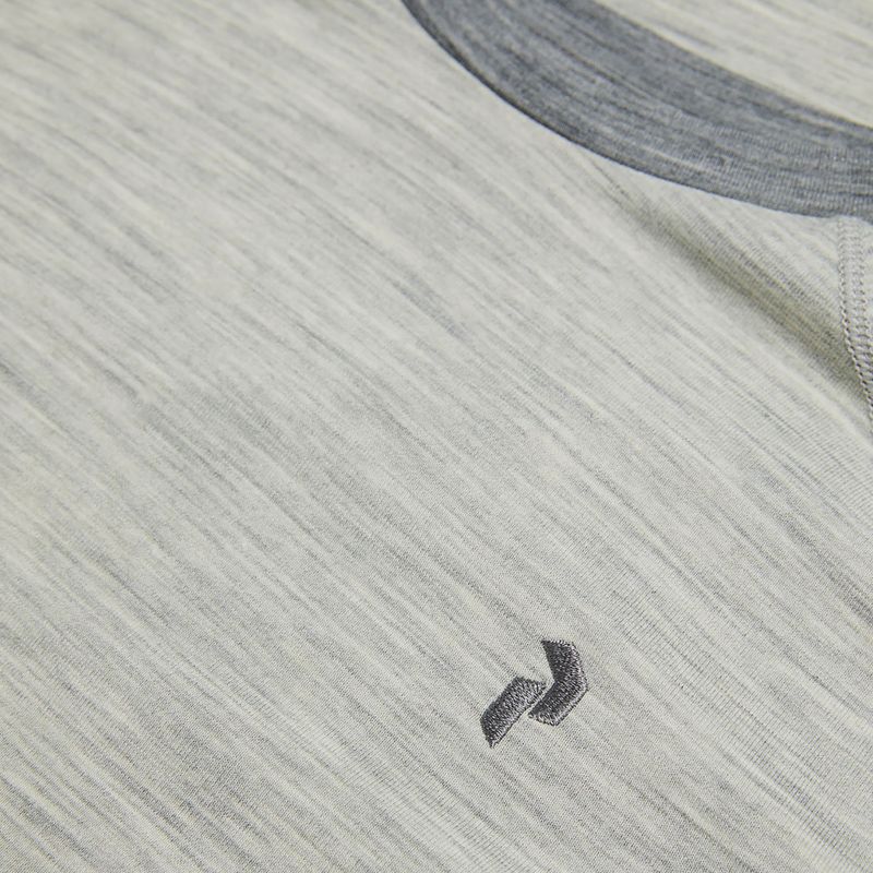 Bluza termoaktywna damska Peak Performance Magic Crew Wool-Blend Baselayer med grey melange 7