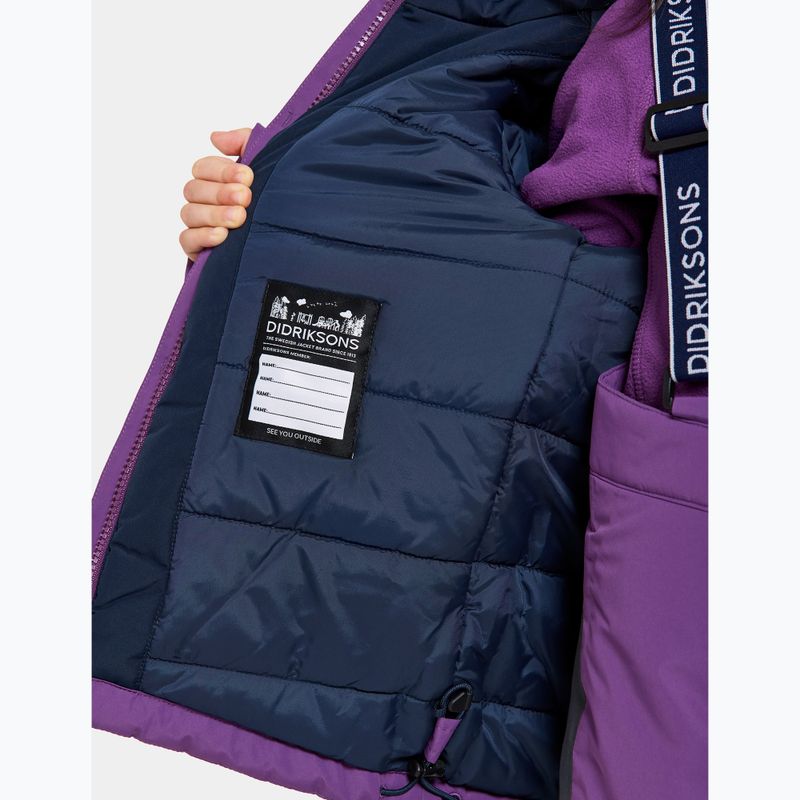 Komplet narciarski dziecięcy Didriksons Skare royal purple 9
