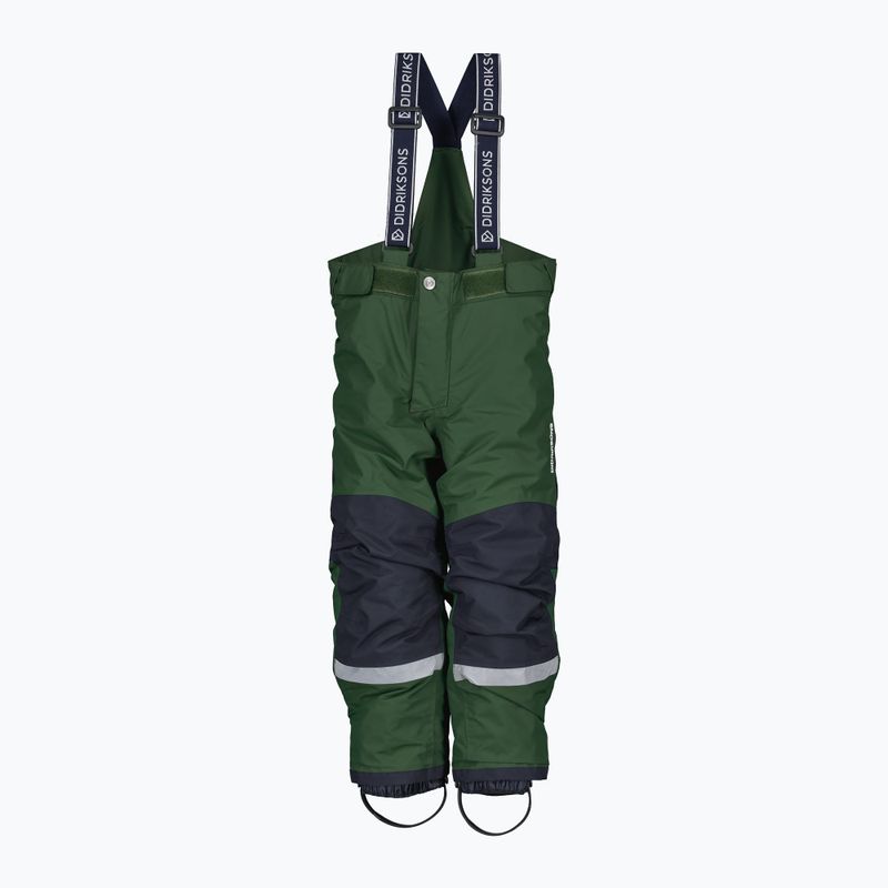 Spodnie narciarskie dziecięce Didriksons Idre pine green 7