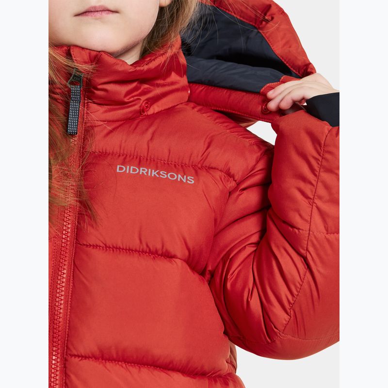 Kurtka dziecięca Didriksons Roxen pomme red 7