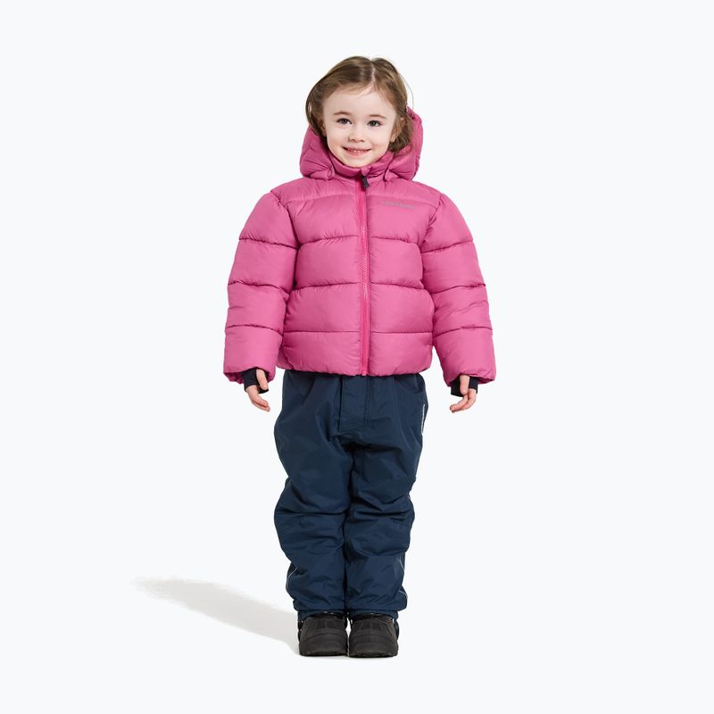 Kurtka dziecięca Didriksons Roxen sweet pink 2